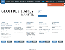 Tablet Screenshot of hancy.net